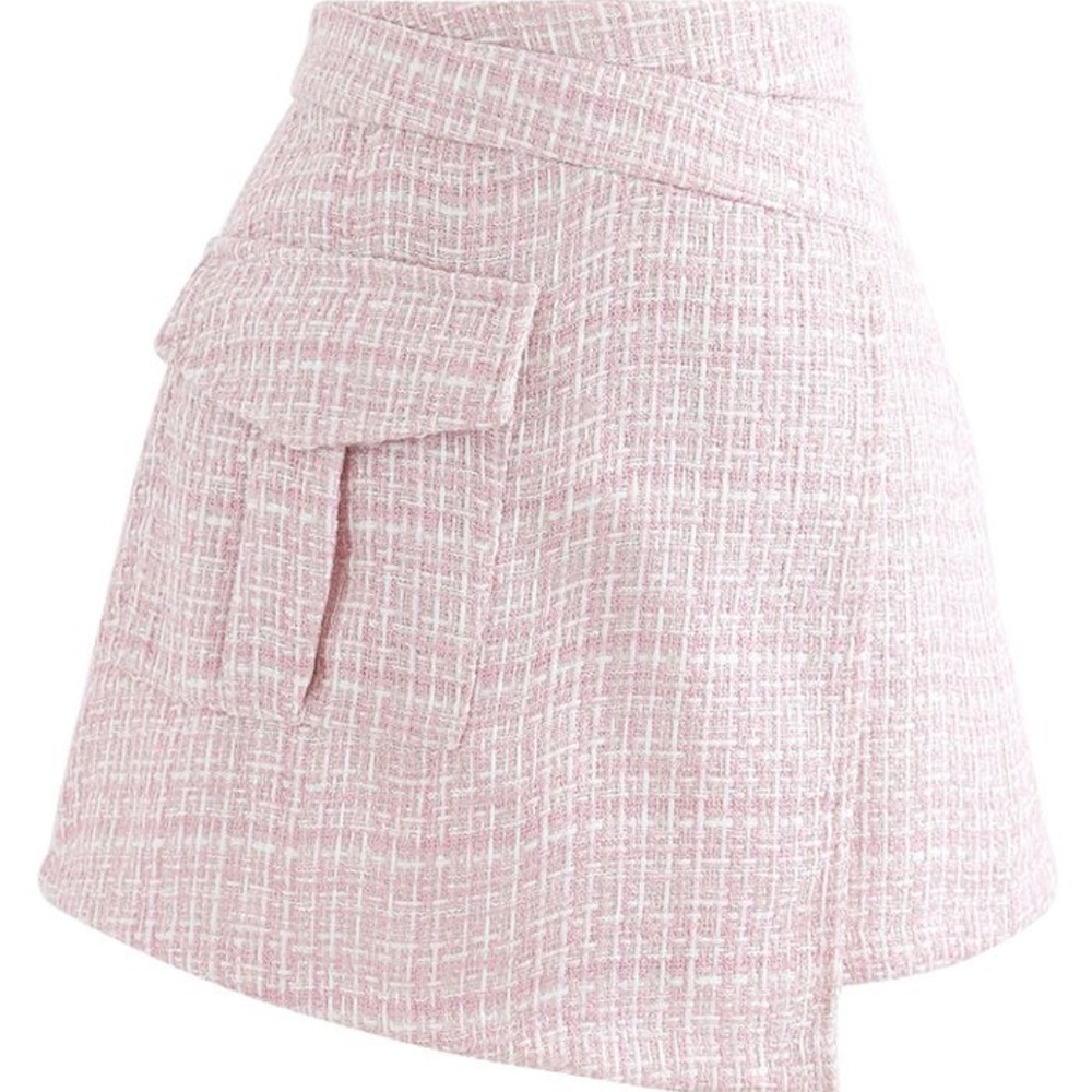 ISO Pink Tweed Skirt